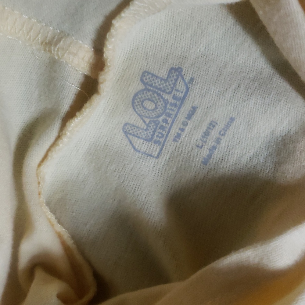LOL SURPRISE! Yellow Hooded T-Shirt Set - Picture 2 of 2
